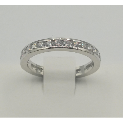 ALIANÇA OURO BRANCO 19K