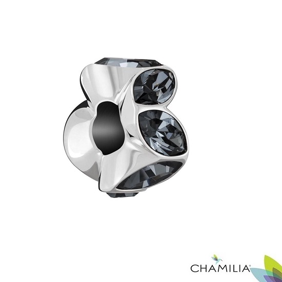 ''reflexos Espelhados No Escuro'' Charm Chamilia ''reflexos Espelhados No Escuro'' Charm Chamilia
