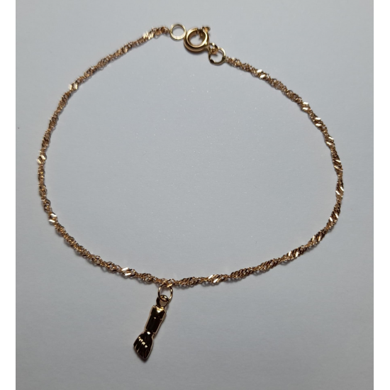 PULSEIRA OURO AMARELO 19K CRIANÇA