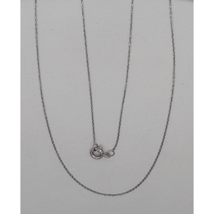 COLAR OURO BRANCO 19K