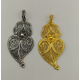 MEDALHA PRATA RODEADA
