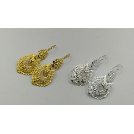 BRINCOS ARCÁDIAS PRATA