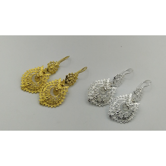 BRINCOS ARCÁDIAS PRATA