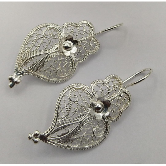 BRINCOS PRATA RODEADA