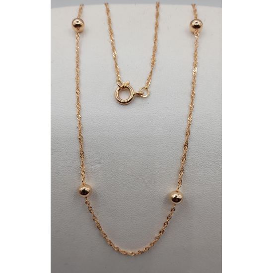 COLAR OURO AMARELO 19K