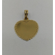 MEDALHA OURO AMARELO 19K