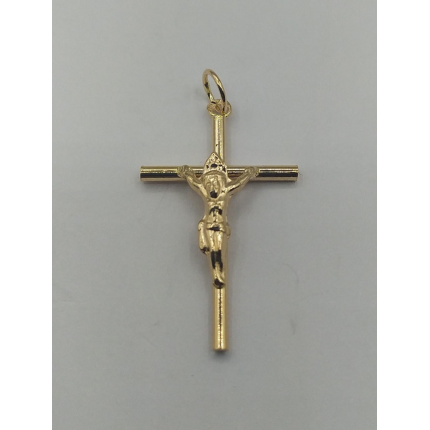 CRUCIFIXO OURO AMARELO 19K