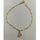 PULSEIRA OURO AMARELO 9K CRIANÇA