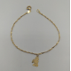 PULSEIRA OURO AMARELO 9K CRIANÇA