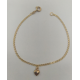 PULSEIRA OURO AMARELO 9K CRIANÇA