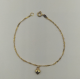 PULSEIRA OURO AMARELO 9K CRIANÇA