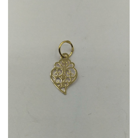 MEDALHA OURO AMARELO 19K