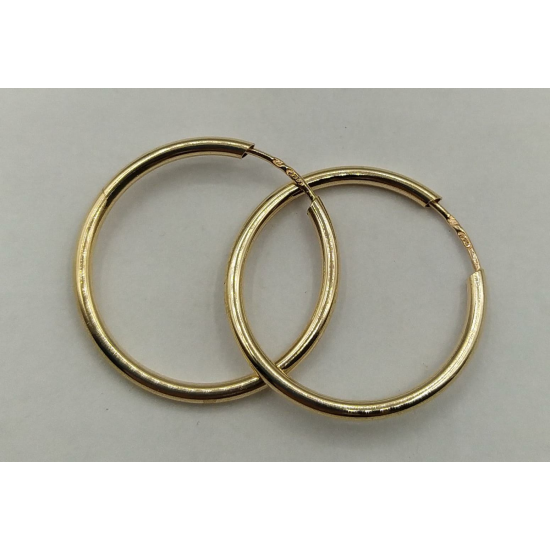 ARGOLAS OURO AMARELO 9K