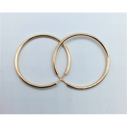 ARGOLAS OURO AMARELO 9K