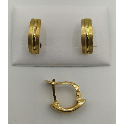 BRINCOS OURO AMARELO 19K