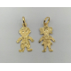 MEDALHA OURO AMARELO 19K