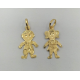 MEDALHA OURO AMARELO 19K