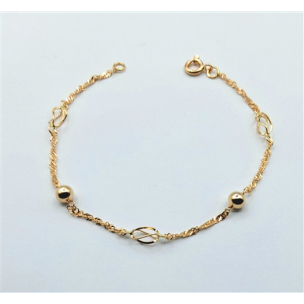 PULSEIRA OURO AMARELO 19K