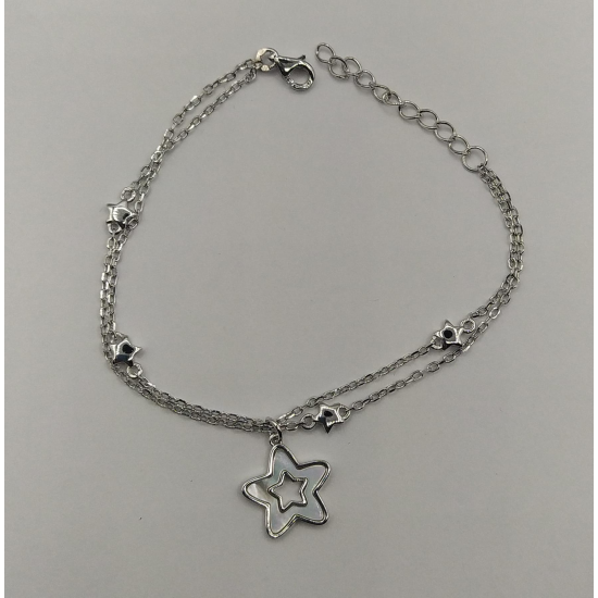 Pulseira Prata Rodeada Pulseira Prata Rodeada