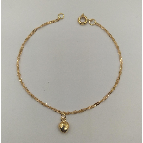 Pulseira Ouro Amarelo 19k Criança