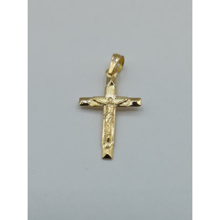 CRUCIFIXO OURO AMARELO 19K