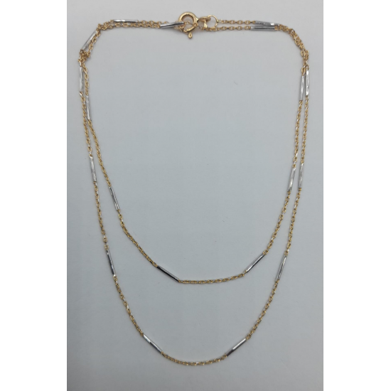 COLAR BICOLOR OURO 19K COLAR BICOLOR OURO 19K