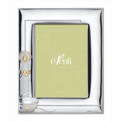 MOLDURA PRATA BILAMINADA BATISMO