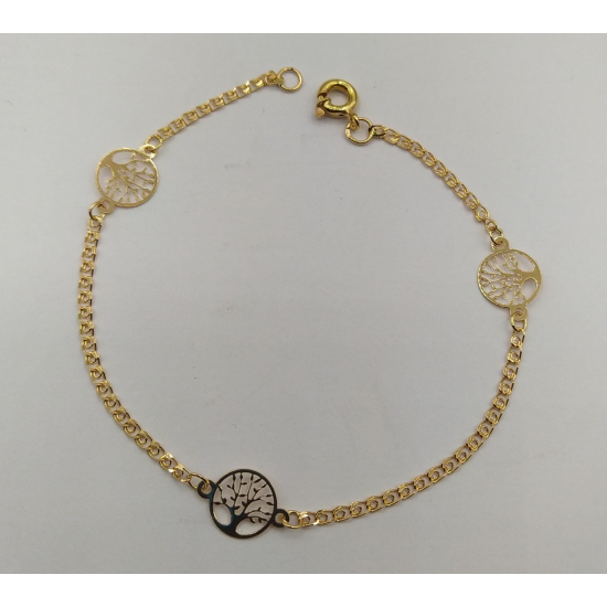 PULSEIRA OURO AMARELO 19K