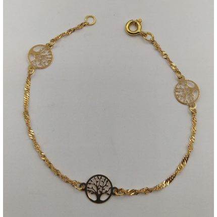 PULSEIRA OURO AMARELO 19K