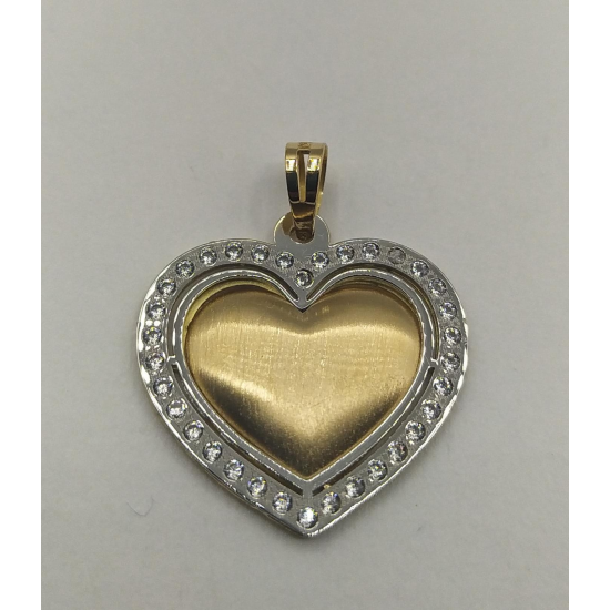 MEDALHA OURO AMARELO 19K