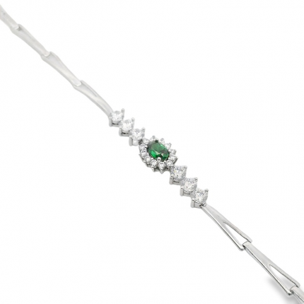 PULSEIRA PRATA RODEADA 