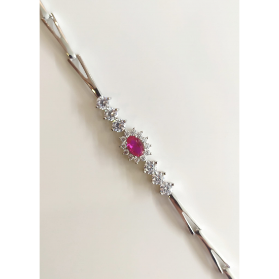 PULSEIRA PRATA RODEADA 