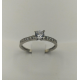 Anel Ouro Branco 19k Anel Ouro Branco 19k