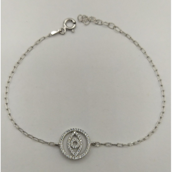 Pulseira Prata Rodeada Pulseira Prata Rodeada