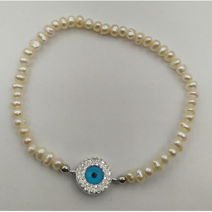 PULSEIRA PÉROLAS OLHO PULSEIRA PÉROLAS OLHO