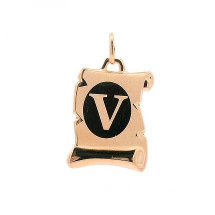 MEDALHA OURO AMARELO 19K