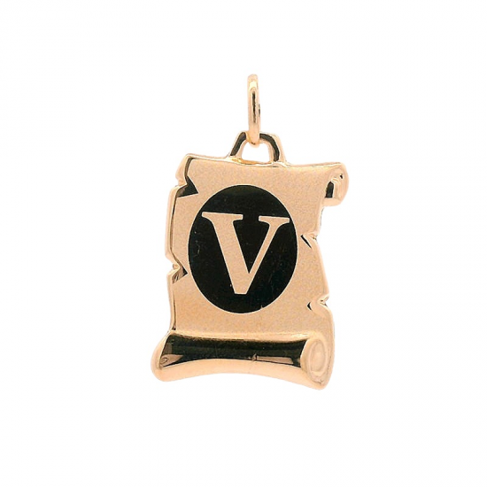 MEDALHA OURO AMARELO 19K