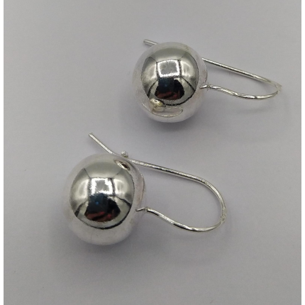 Brincos Prata Rodeada