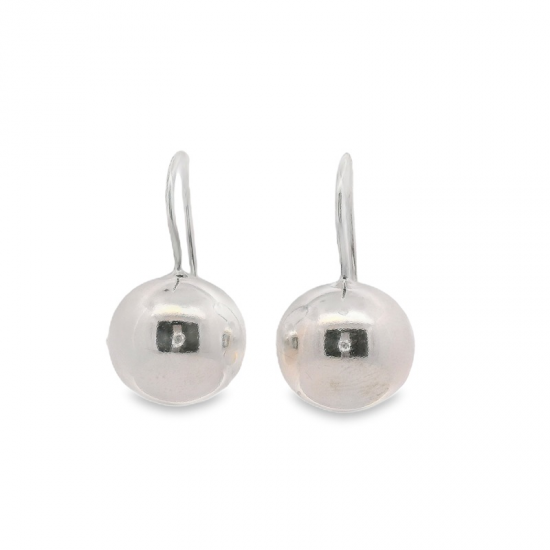 BRINCOS PRATA RODEADA