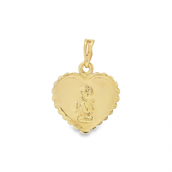 MEDALHA OURO AMARELO 9K