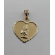 MEDALHA OURO AMARELO 9K