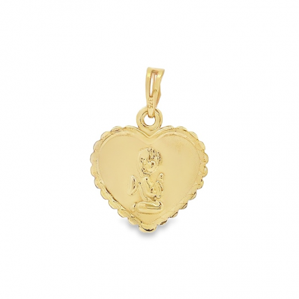 MEDALHA OURO AMARELO 9K