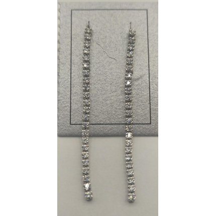 BRINCOS PRATA RODEADA