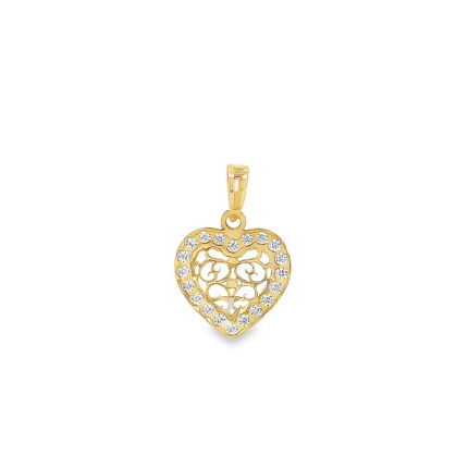 MEDALHA OURO AMARELO 19K