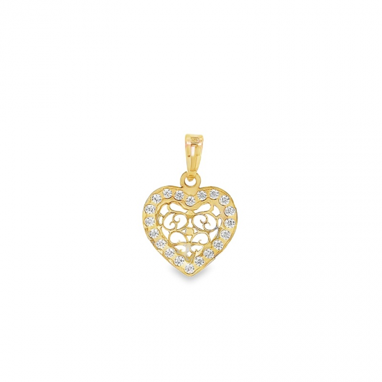 MEDALHA OURO AMARELO 19K