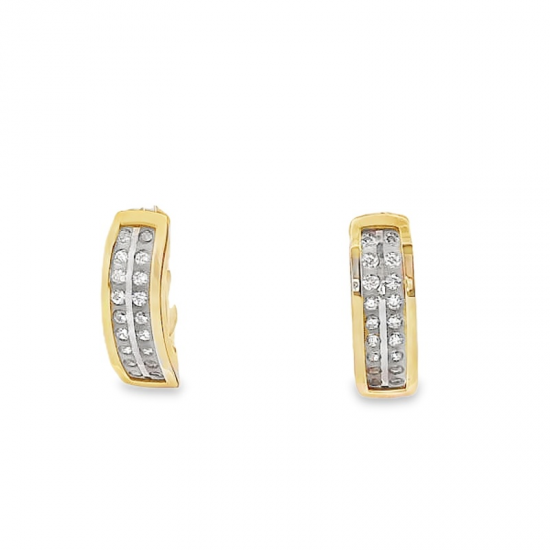 BRINCOS OURO AMARELO 9K