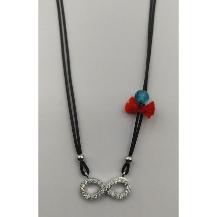 COLAR PRATA INFINITO