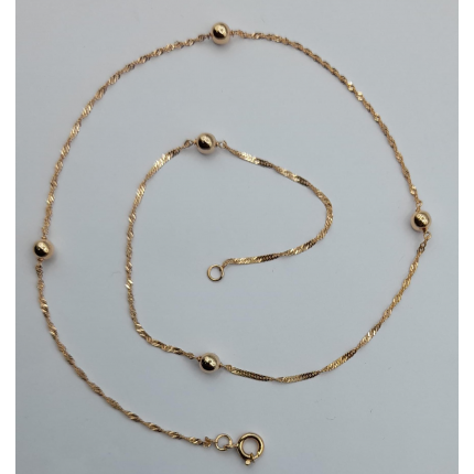 COLAR OURO AMARELO 9K