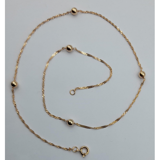 COLAR OURO AMARELO 9K