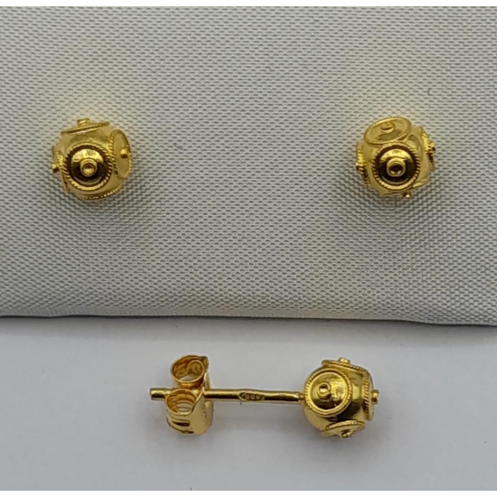 BRINCOS OURO AMARELO 19K